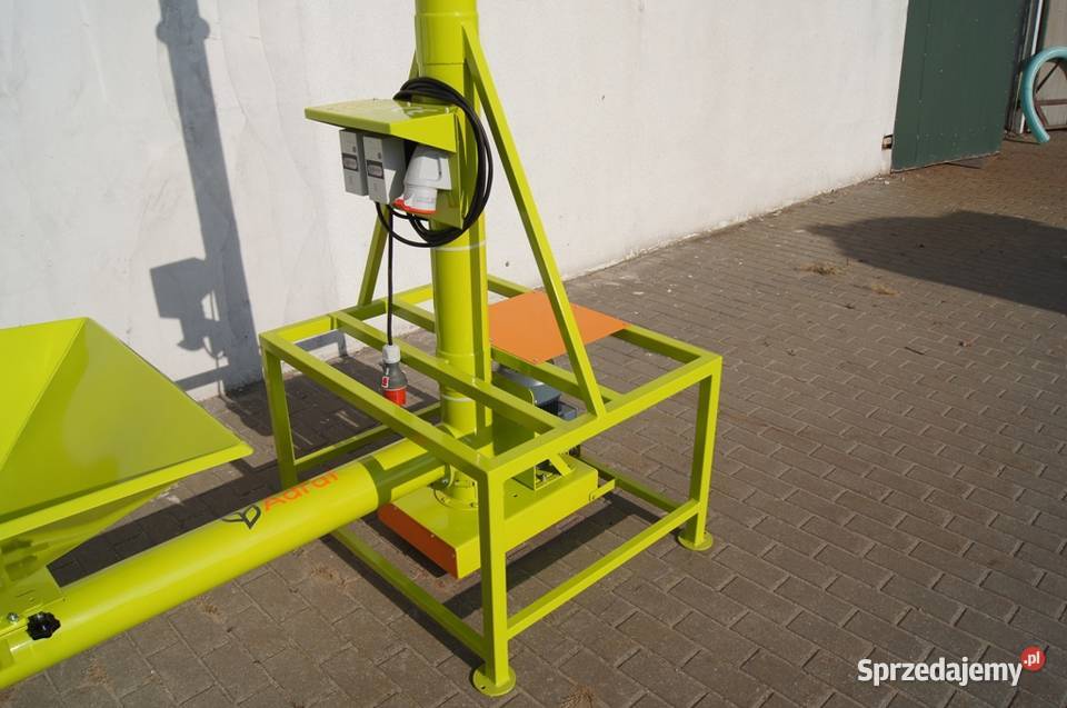 Przenośnik ślimakowy pionowy ADRAF żmijka Rogóźno