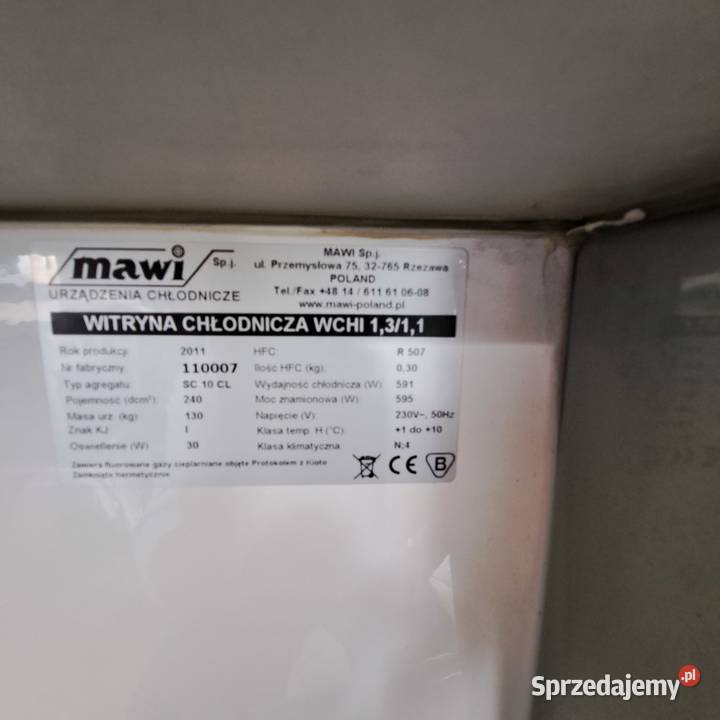 Witryna chłodnicza MAWI Radom