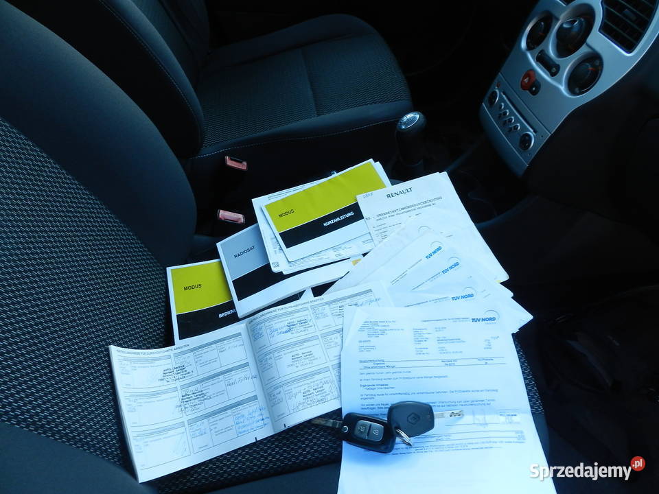 Renault Modus ekonomiczny zadbany SERWISOWANY 4/5 Puszczykowo