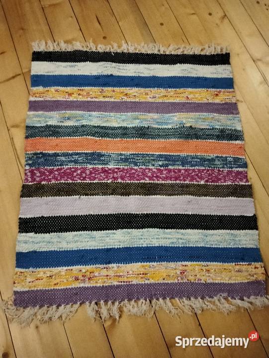 Chodnik ręcznie tkany na krośnie Wyposażenie wnętrz