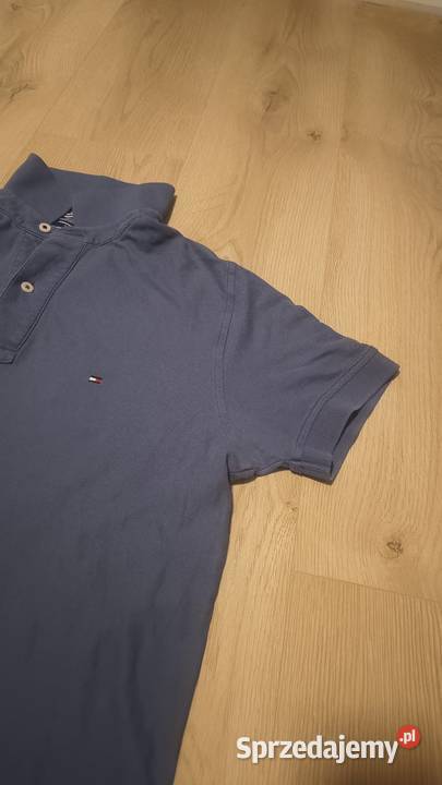 Koszulka męska Tommy Hilfiger rozmiar M niebieski Warszawa