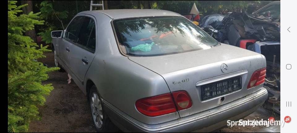 Mercedes W210 zderzak tył
