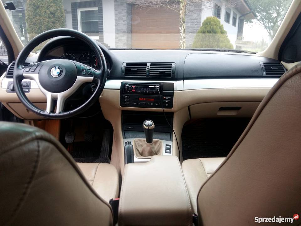 E46 Lift 30d 184 Manual Touring 17 Jasne skóry Zarejestrowany w Polsce Gołębiewo