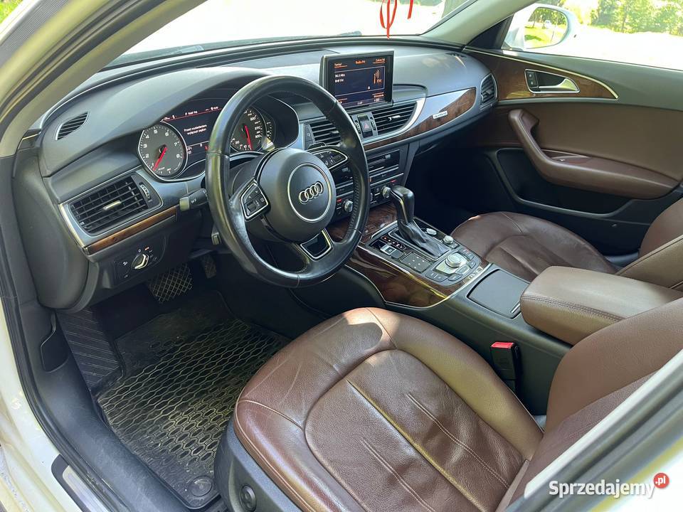 Audi A6 IV C7 20 TFSI Quattro S tronic elektrycznie ustawiane fotele małopolskie Kalwaria Zebrzydowska