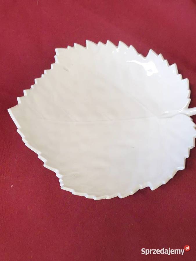 porcelana liść KPM Chorzew