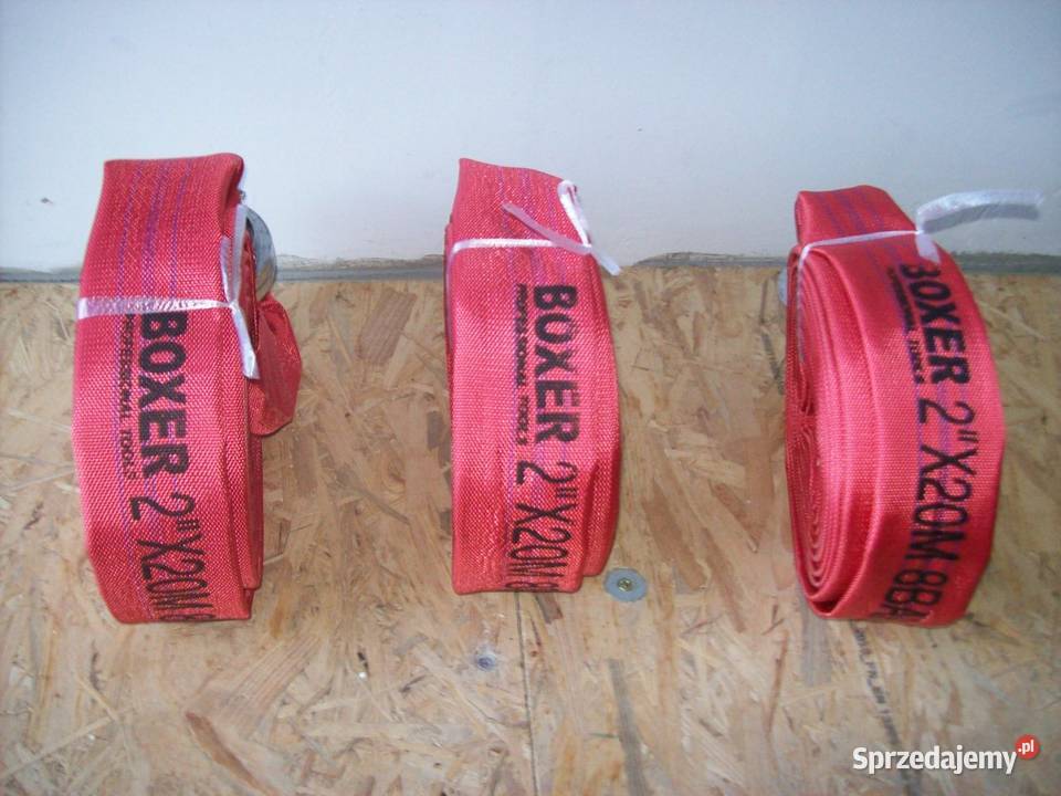 WĄŻ STRAŻACKI ZŁĄCZKI 20M 2 cale GUMOWANY MOCNY wielkopolskie sprzedam