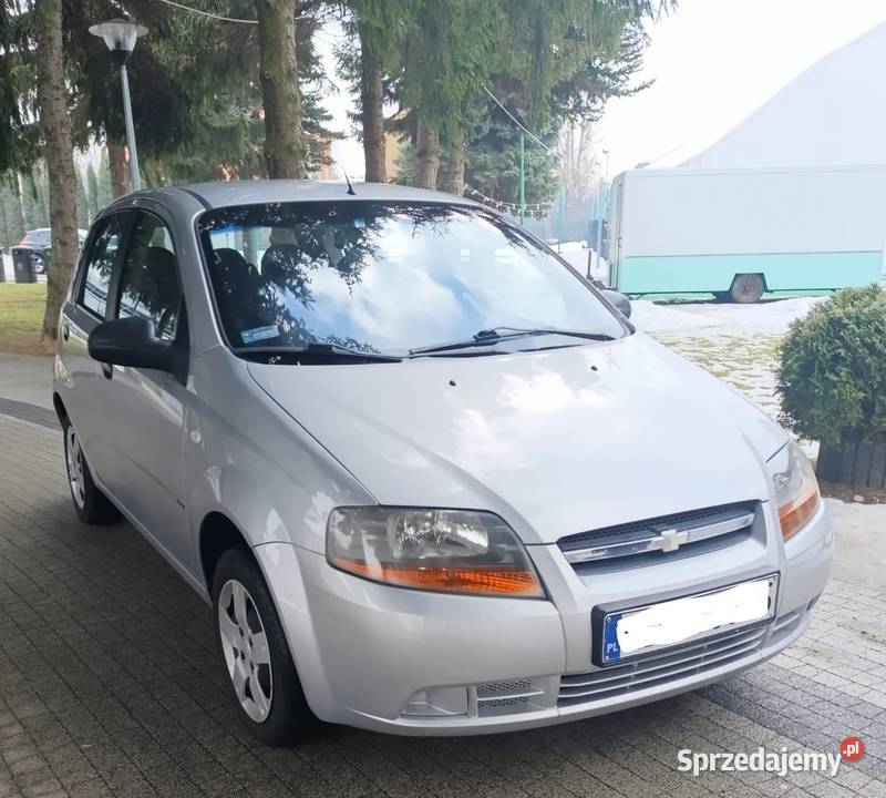 Chevrolet Kalos 12 benzyna LPG klima 2005 Rok produkcji 2005 podkarpackie Jasło