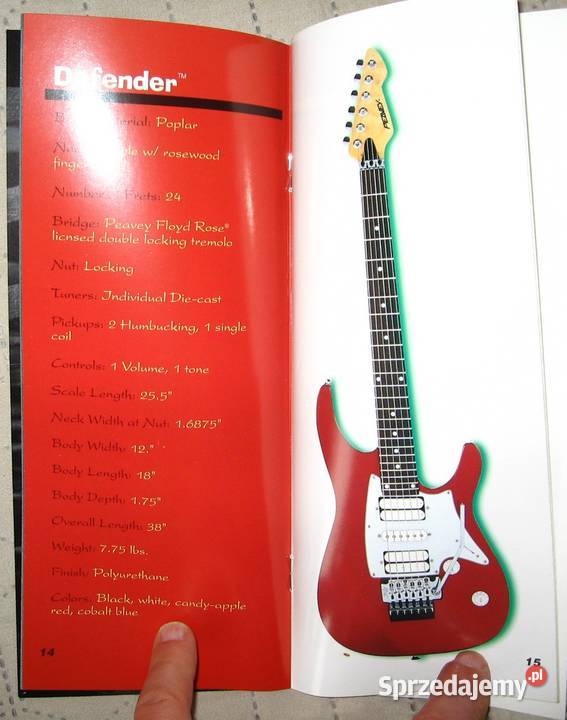 Peavey Guitars katalog gitar Kępice