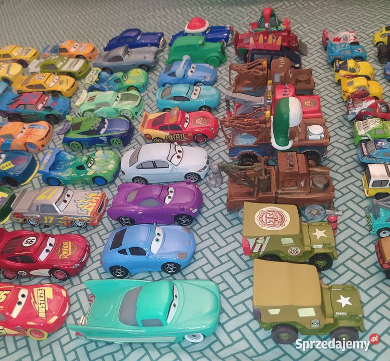 Disney Pixar Cars Auta 66 sztuki Samochody i pojazdy Gdańsk