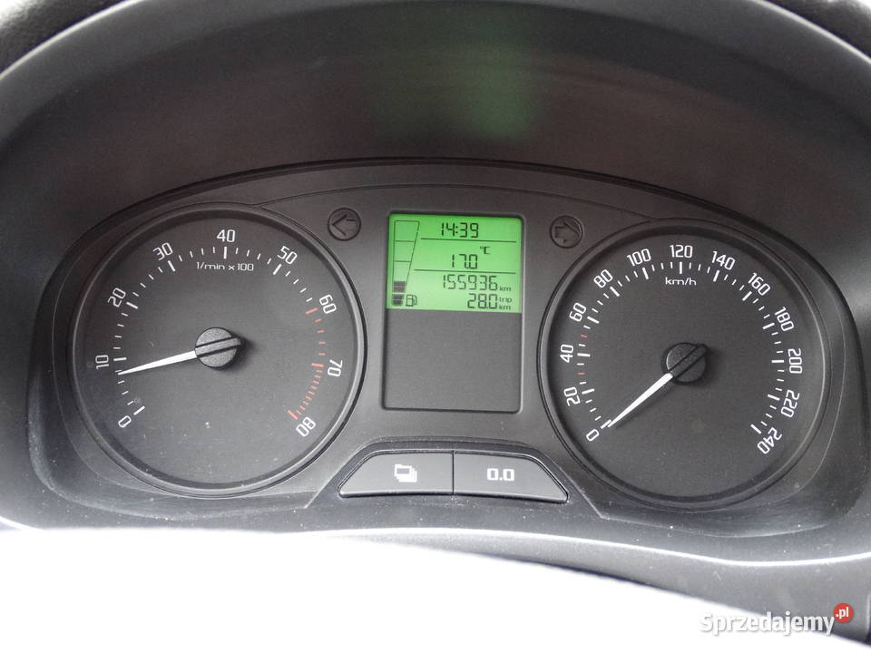 Skoda Roomster 2012 14 16V LPG światła do jazdy dziennej Zebrzydowice