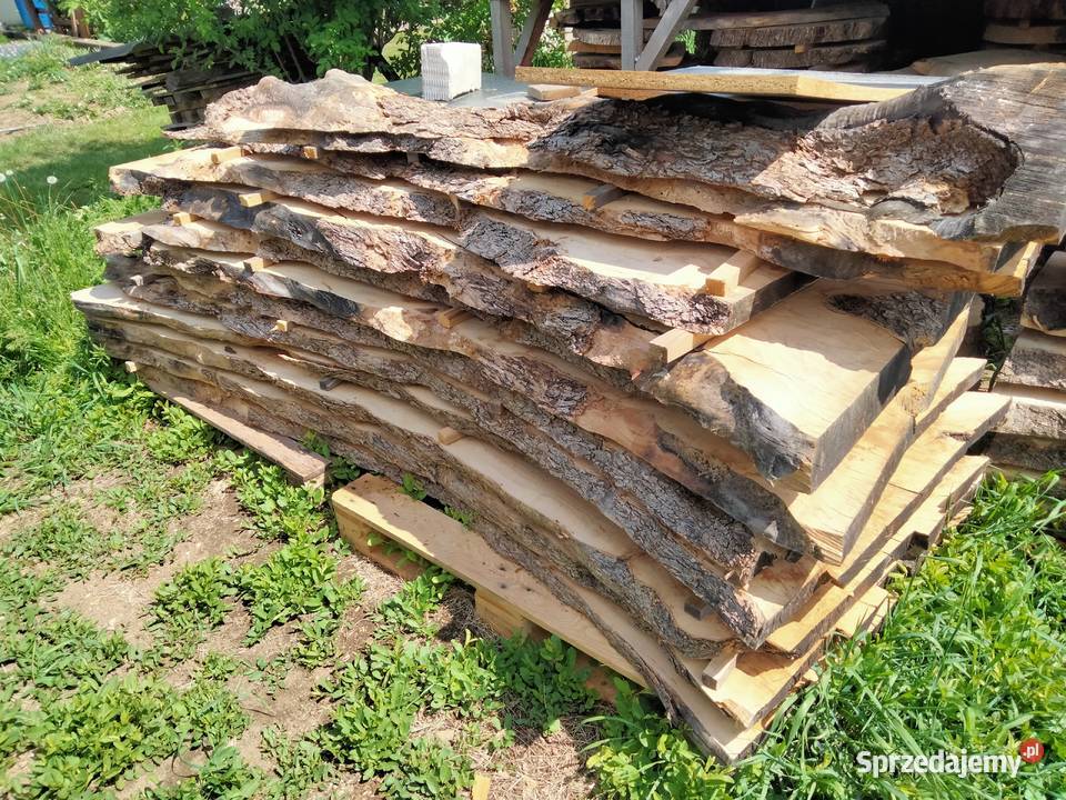 Oliwka drewno sezonowana plastry deski bale podkarpackie Mielec