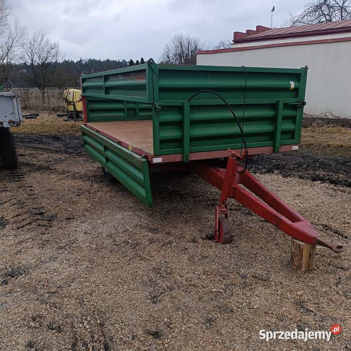 Przyczepa jednoosiowa wywrotka Uniejów