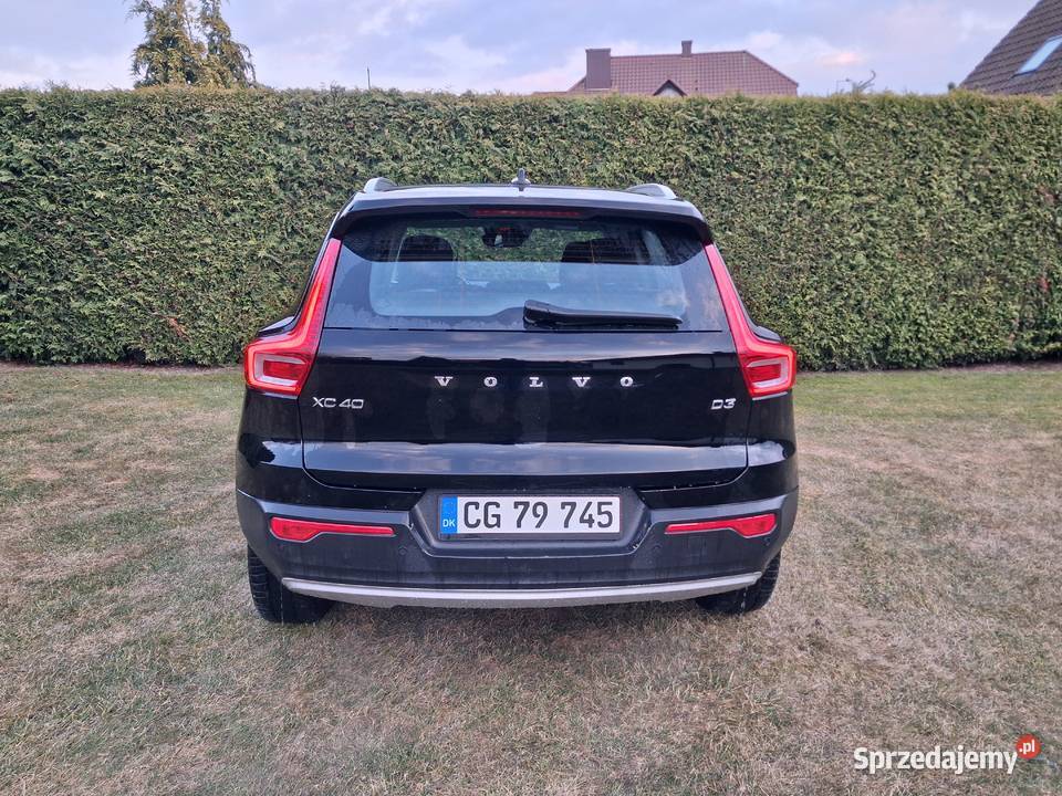 Volvo XC40 2019 20TDI automat sprowadzony elektrochrom. lusterko wst. pomorskie sprzedam