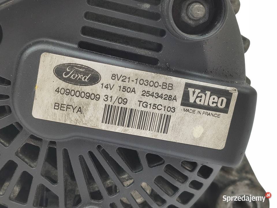 ALTERNATOR Ford Fiesta 16 TDCi 8V2110300BB Chełm