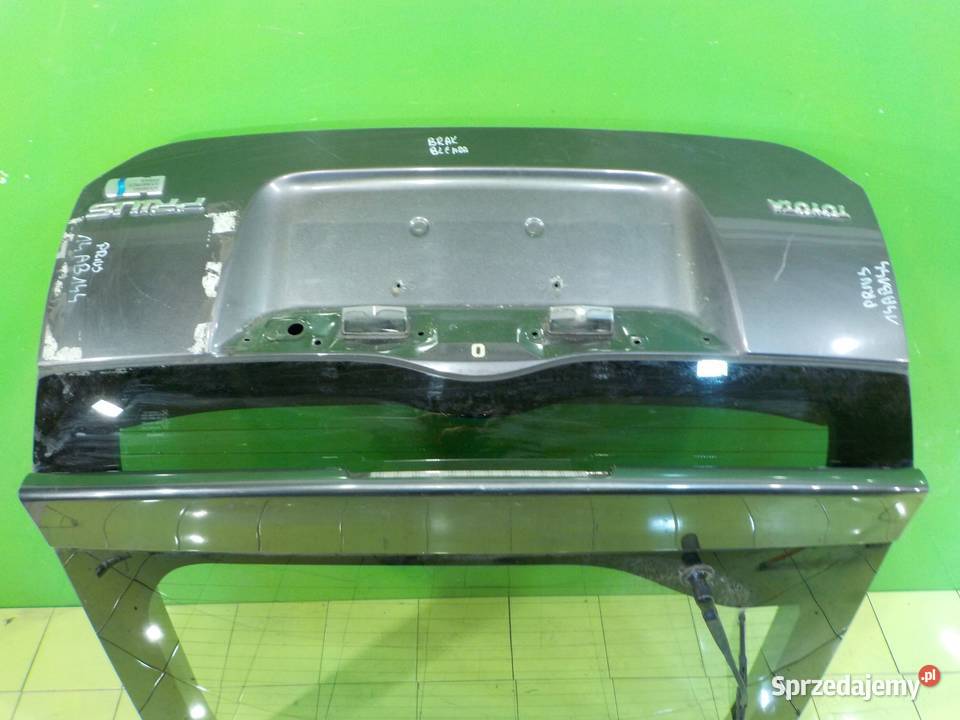 TOYOTA PRIUS II 09r HB 5D klapa tyl osobowe mazowieckie Suków sprzedam