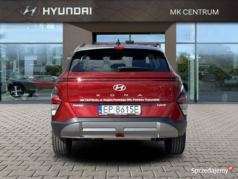 Hyundai Kona DEMO BEZ NAKLEJEK 16GDi HEV 129 podgrzewane fotele łódzkie