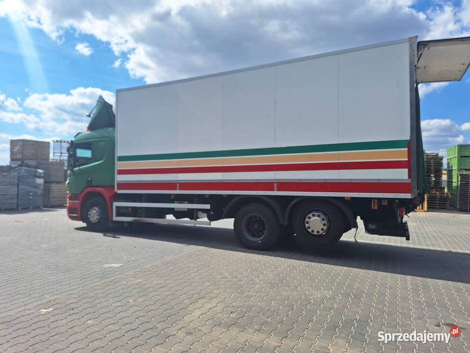 Samochód ciężarowy chłodnia UDT Scania P380 wielkopolskie Ruszkowo