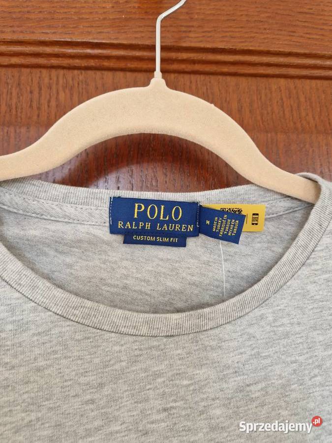 Nowa szara koszulka tshirt Ralph Lauren Polo