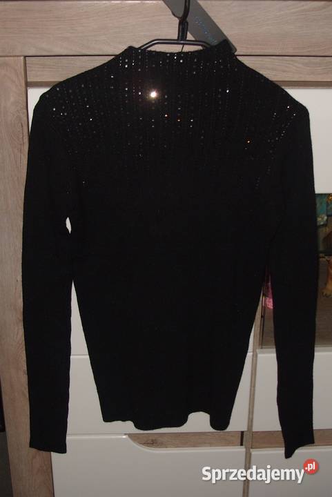 Prążkowany półgolf CCGPERFECT z cyrkoniami