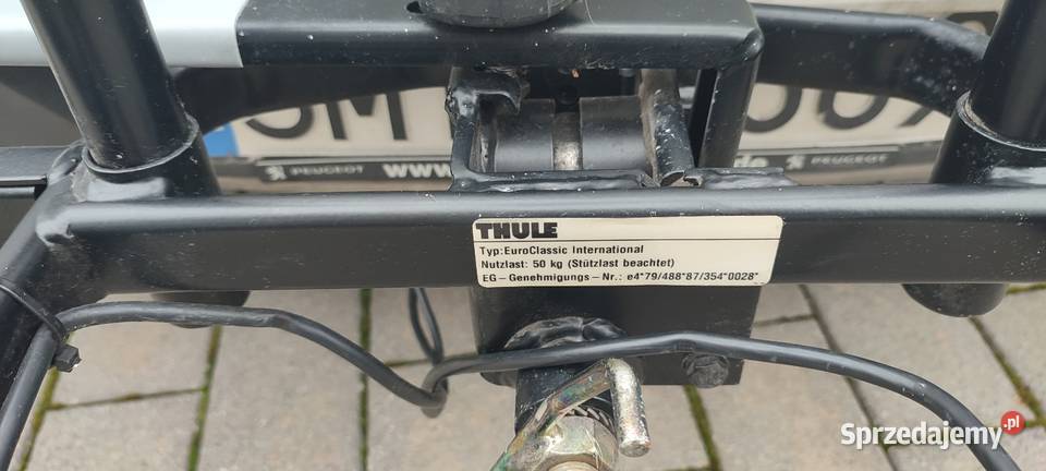 Bagażnik rowerowy na hak Thule Euroclassic