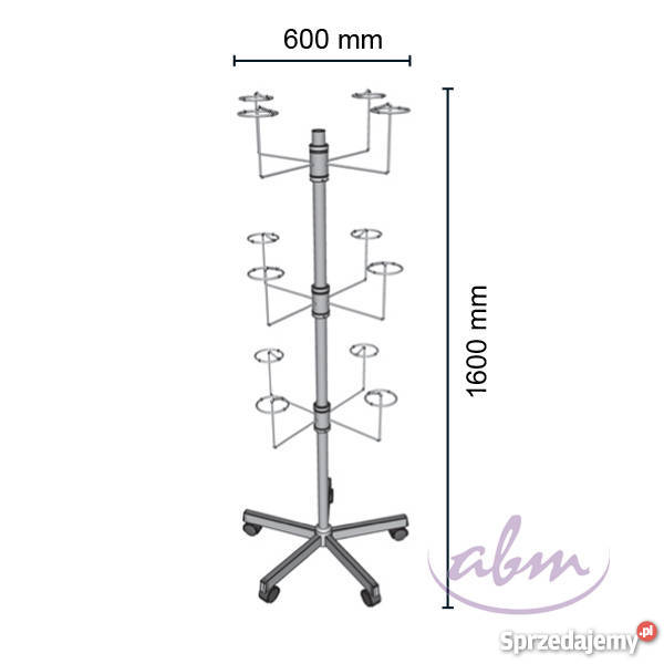Stojak sklepowy na kapelusze podkarpackie Przemyśl