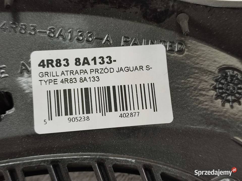 GRILL ATRAPA PRZÓD JAGUAR STYPE LIFT 20042007 sprzedam