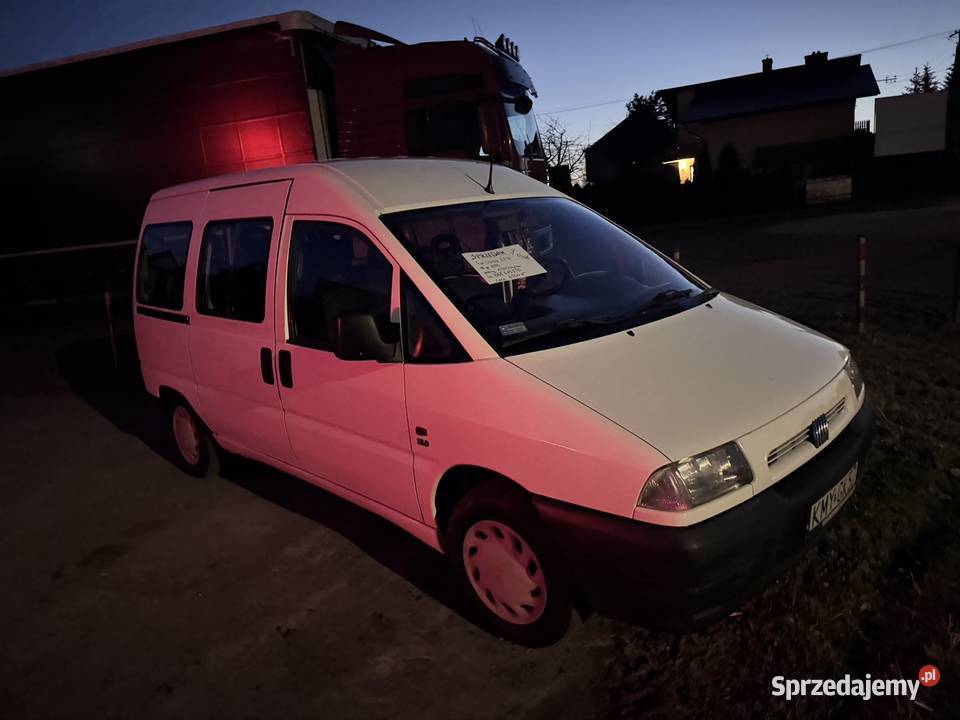 Fiat Scudo 19D 9osób 169 Ocynk 1905cm3