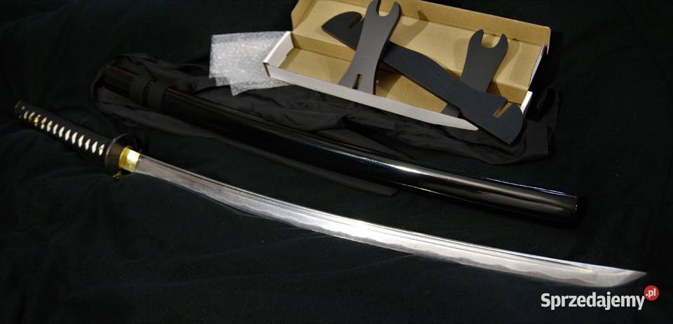 Katana NOWY miecz SAMURAJSKI ostry do treningu podlaskie Sokółka sprzedam