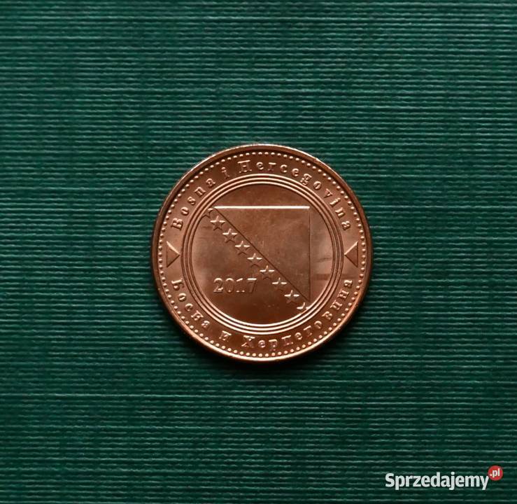 BOŚNIA I HERCEGOWINA 50 fenigów 2017r Numizmatyka Gliwice