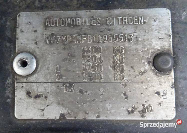 CITROEN JUMPER 2011 2198 ccm 11 manualna Warszawa