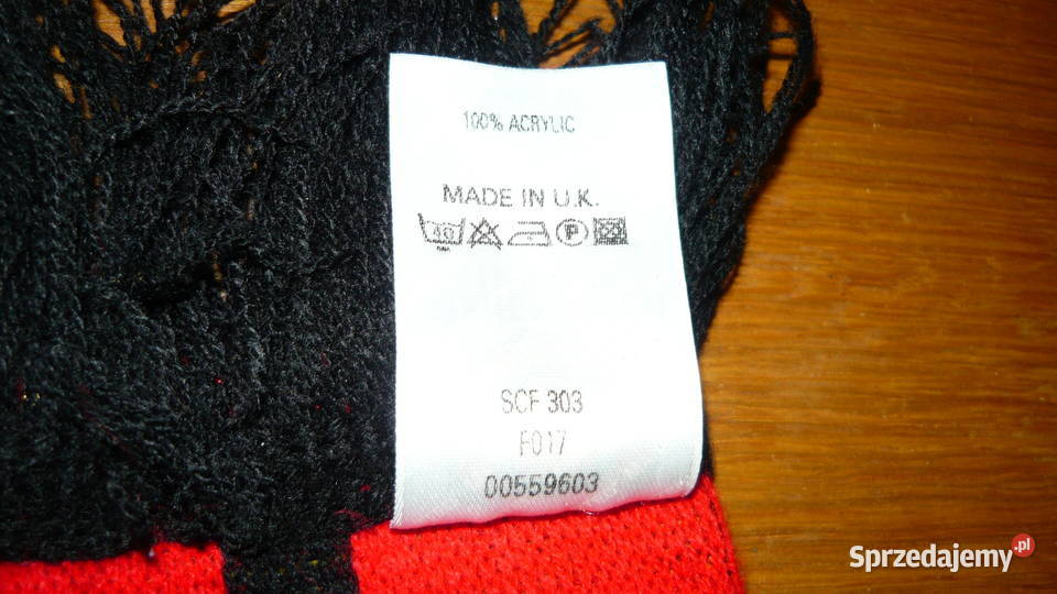 Manchester UTD United Old Trafford szalik kibica Sokółka