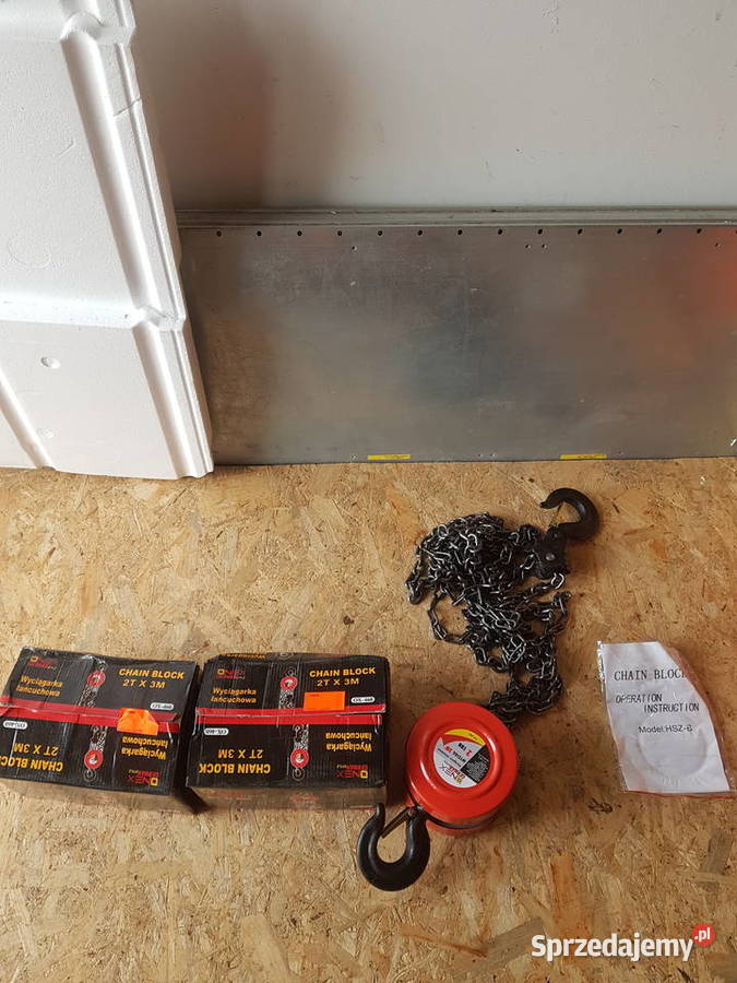 Wyciągarka łańcuchowa Onex OX 460 2 tony Dom i Ogród Głogowa