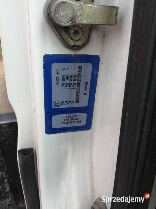 Renault Mascott 28 silnik iveco laweta ładowność Warszawa