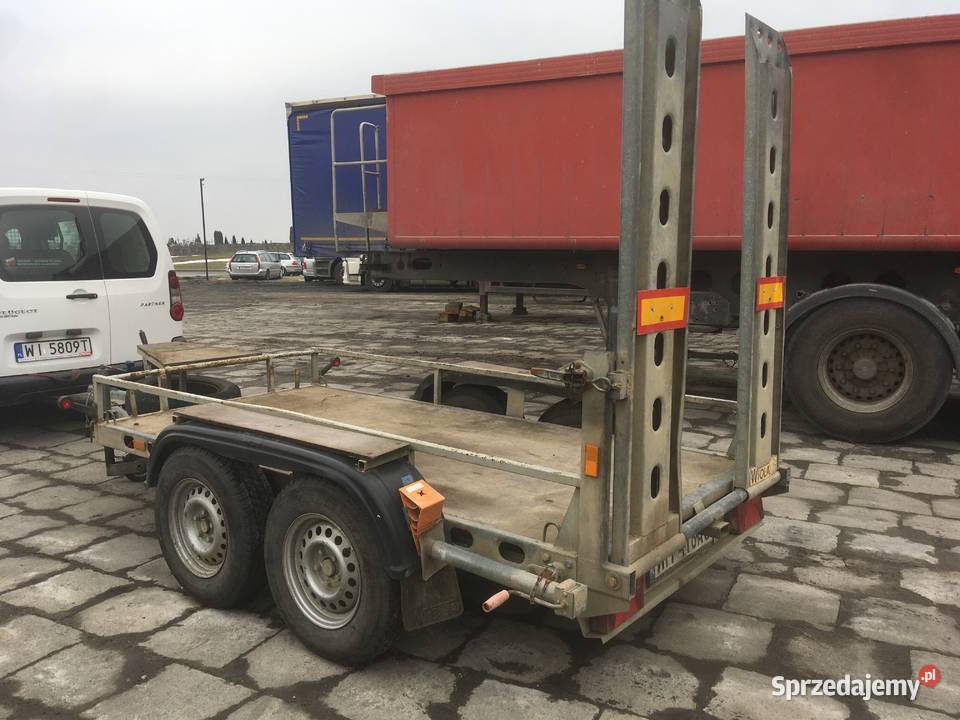 Przyczepka Wiola W2 minikoparka Przyczepy lubelskie Lublin