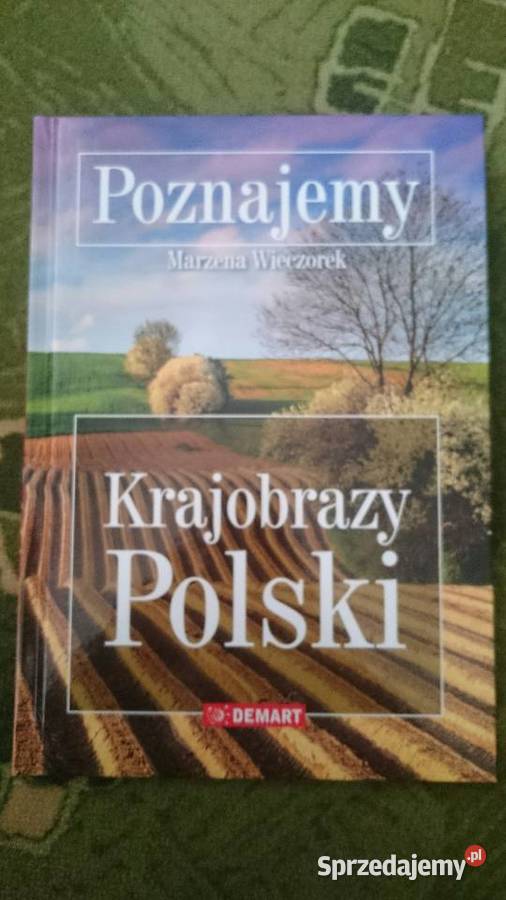 Książka Poznajemy krajobrazy Polski niziny wyżyny góry nowa