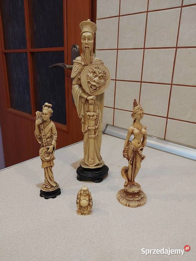 Figurki z alabastru mazowieckie Baby Górne