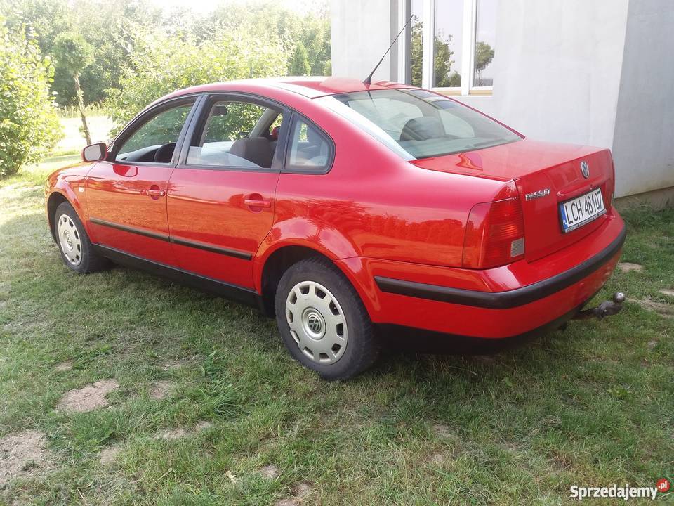 PASSAT B5 16 KAT GAZ SEKWENCJA 1998 czerwony Piaski
