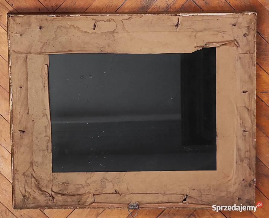 Dom w lesie obraz tkanina szkło Malarstwo sprzedam