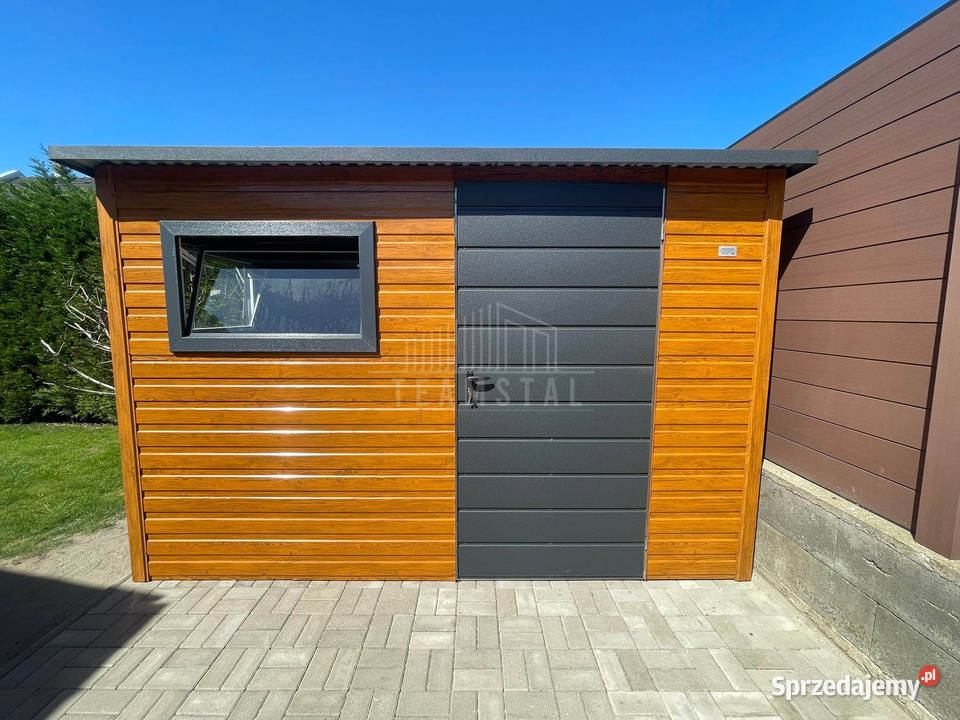 Schowek Domek ogrodowy 25x3 m drzwi 2x okno Wągrowiec