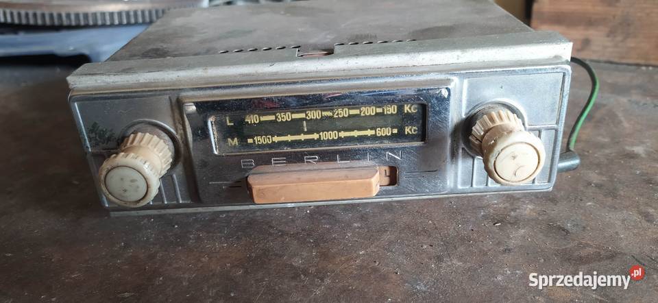 Radio samochodowe BERLIN Brzeźnica Leśna sprzedam