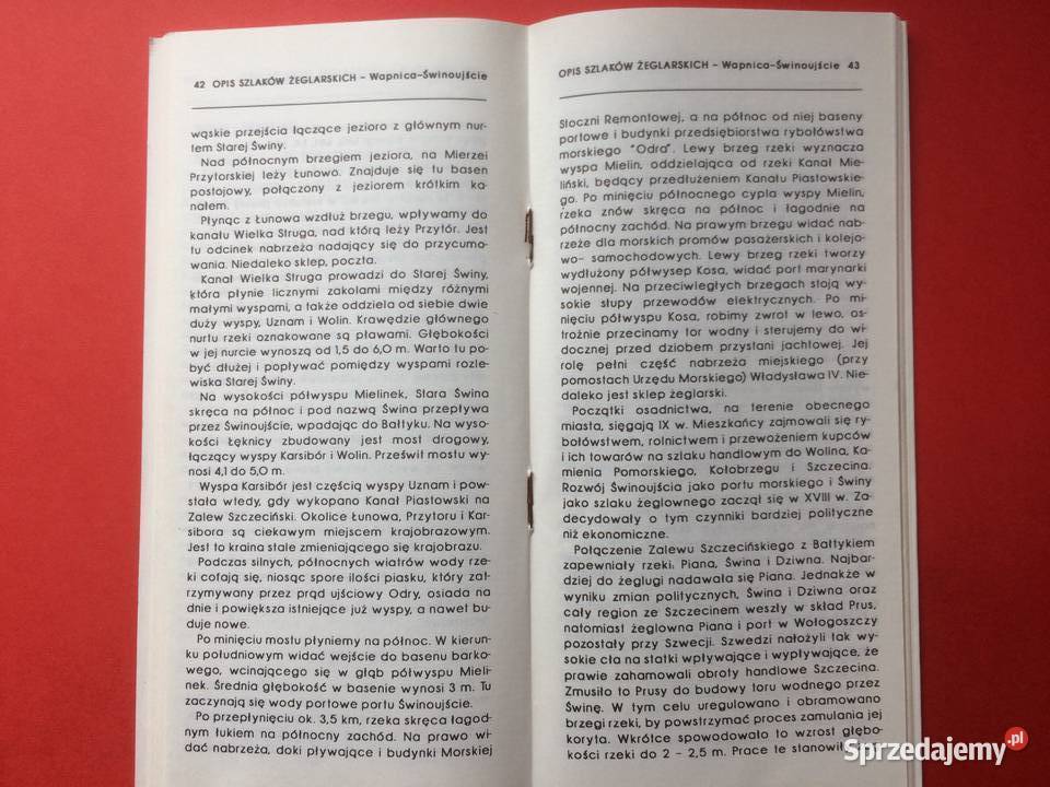 541 Turystyczne Szlaki Wodne Województwa Antykwariat Szczecin