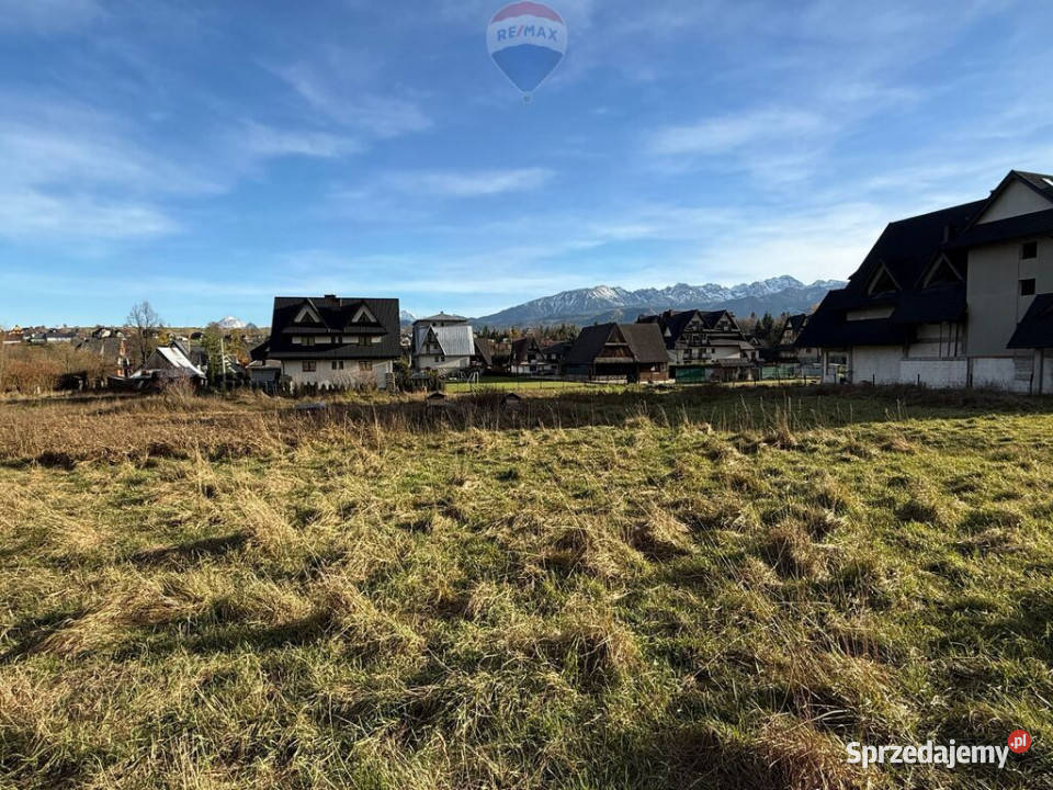 DZIAŁKA BUDOWLANOROLNA W ZAKOPANEM 25m małopolskie Zakopane
