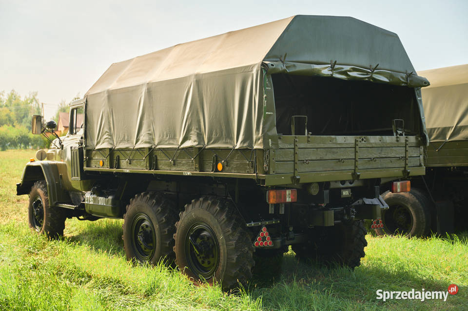 wojskowy ZIŁ131 66 1985 skrzyniowy militarny pełny VAT mazowieckie Bodzanów