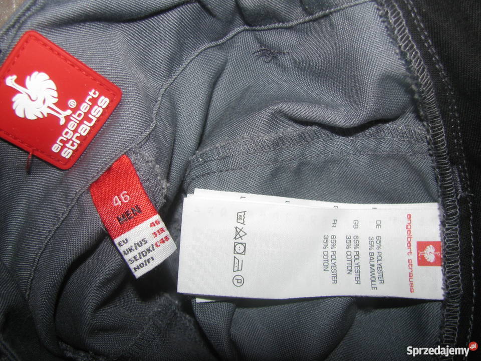 Spodnie robocze engelbert strauss flex belt nowe Szprotawa