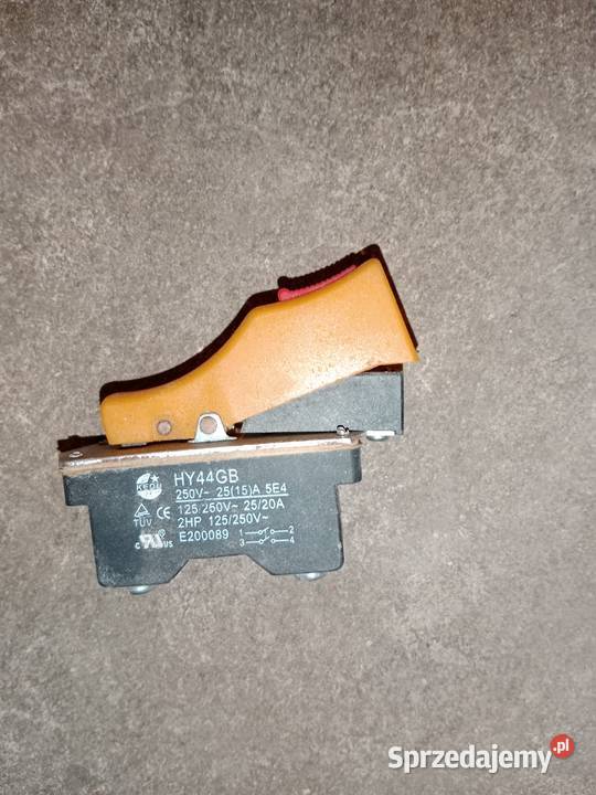Włącznik do szlifierki kątowej kedu hy44gb łódzkie Poddębice sprzedam