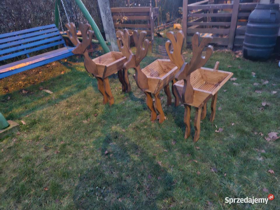 Renifery drewniane Goleniów