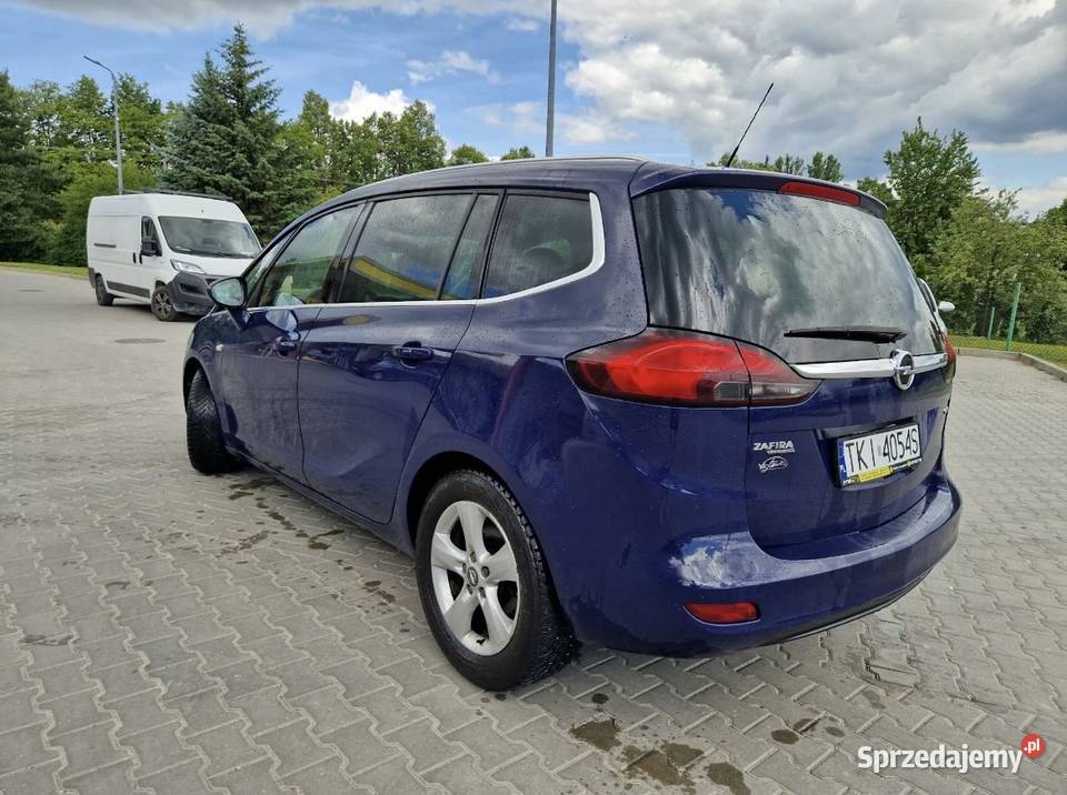 Opel Zafira 20CDTI 110 2013 7os świętokrzyskie Pińczów