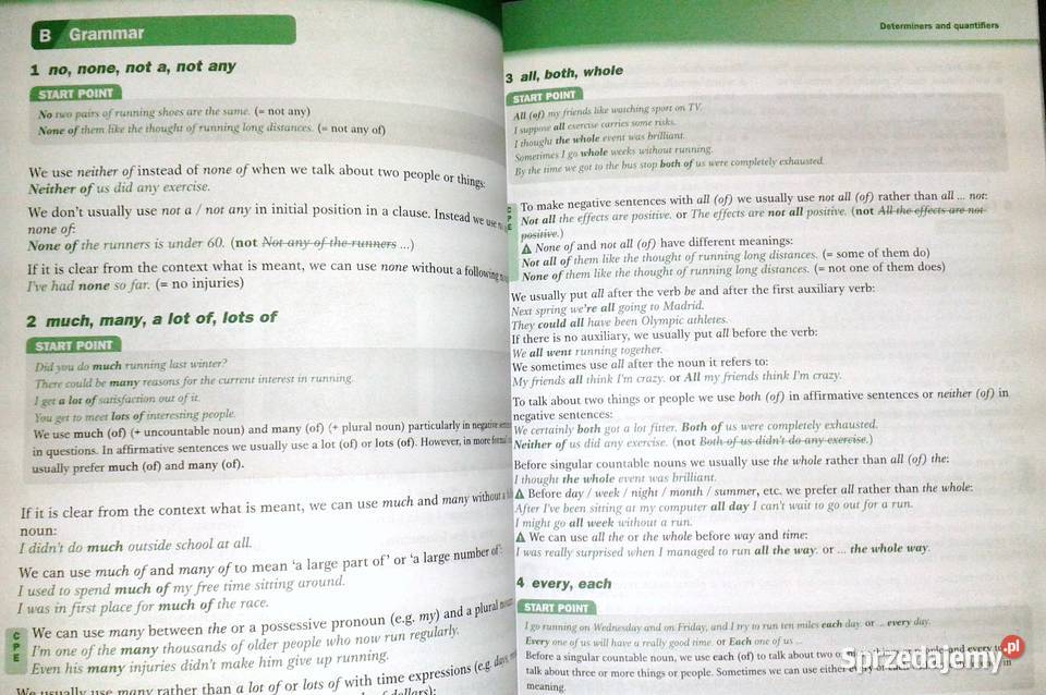 Grammar for CAE and proficiency with answers Chełm sprzedam