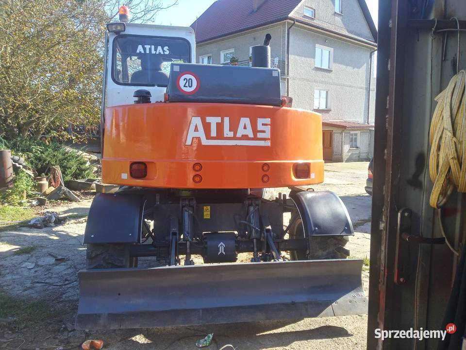Atlas 1102d deutz 3 łyżka hydrauliczna małopolskie Ubrzeż