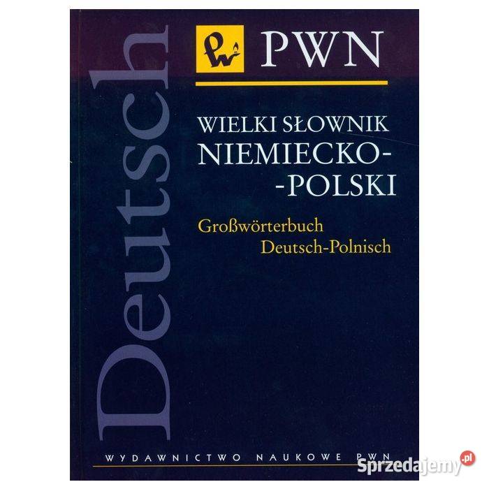 Książka Wielki słownik niemieckopolski Wyd PWN J Wrocław